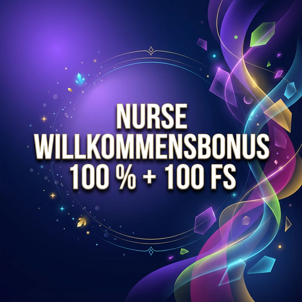 Nurse Willkommensbonus 100 % + 100 FS